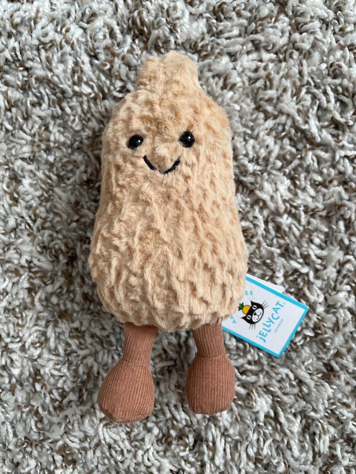 Jellycat Amuseable Peanut Soft Limited Hard to Find Rare New with Tags ...