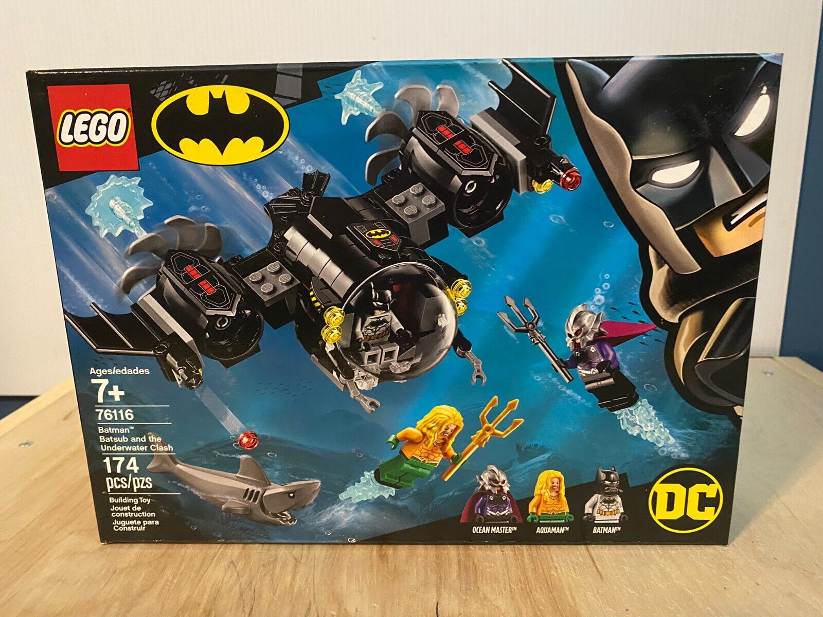 Lego Batman BATSUB AND THE UNDERWATER CLASH Set 76116 Sealed Retired