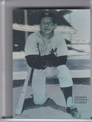 mickey mantle holographic card NATIONAL BASEBALL LIBRARY #7 MICKEY MANTLE PROMO HOLOGRAM CARD YANKEES HOF  1189