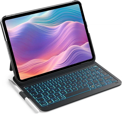 Inateck Ultraleichte Hülle Tastatur iPad 10 iPad Air 6/5/4 10,9 iPad Pro 11 Zoll