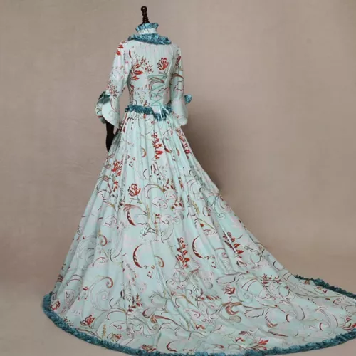 Mujeres Vintage Medieval Victoriano Vestido Renacimiento Vestidos de Baile Vestidos Disfraz - Imagen 5 de 13