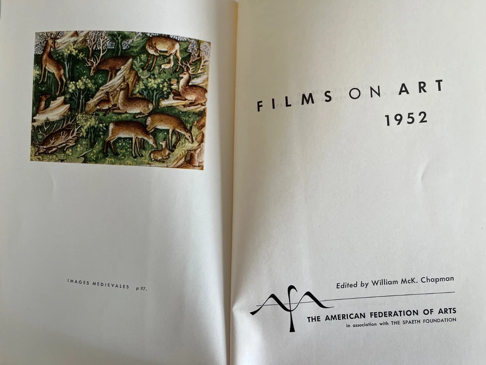 FILMS ON ART 1952 ~ films on artists, art, architecture ~ summarized RARE — 第 4/4 张图片