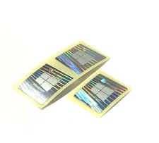 3x Windows  Operating System Color Shifting Sticker Badge Decal  16mm x 22mm