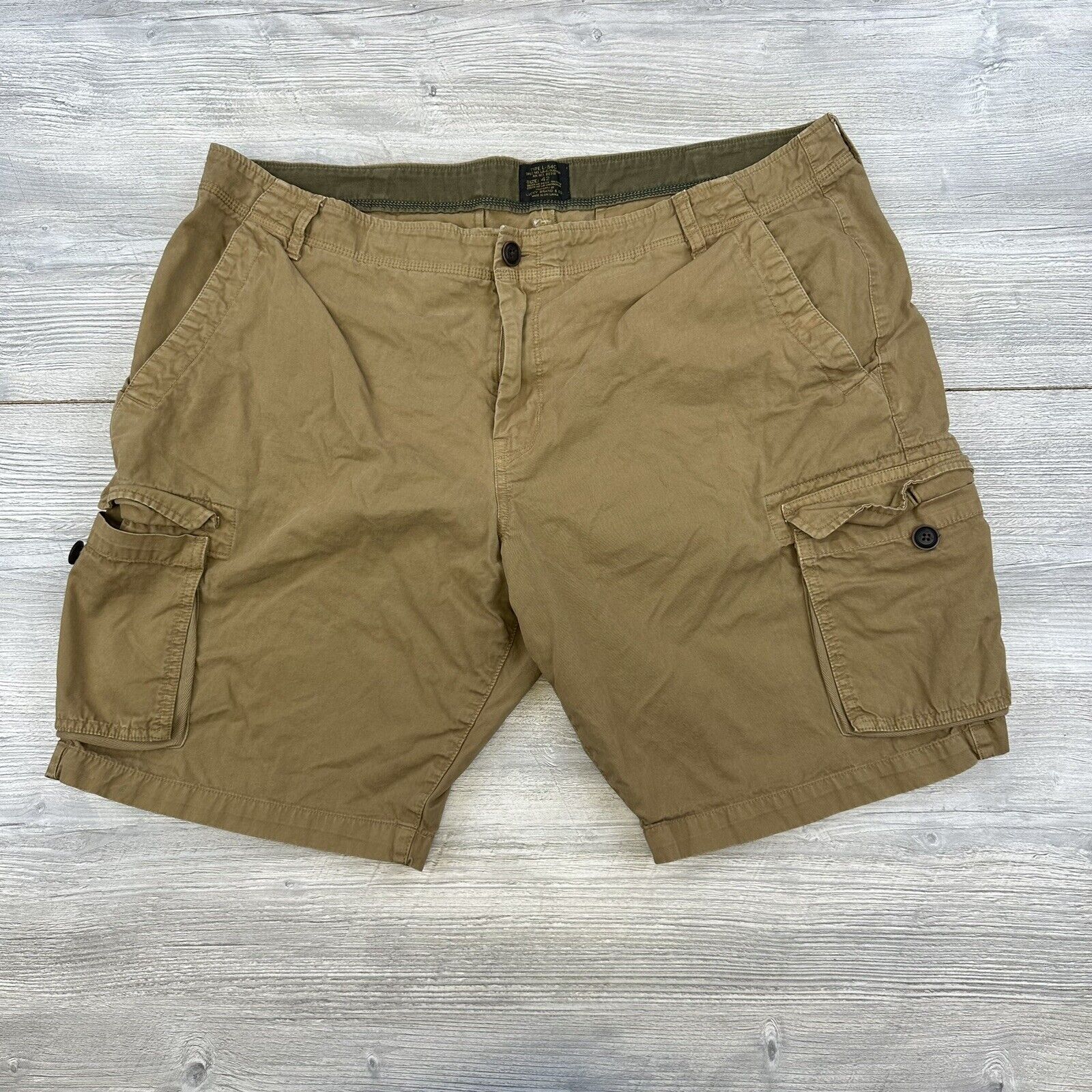 Lucky Brand Cargo Shorts Mens 42 Brown Khaki Carg… - image 1
