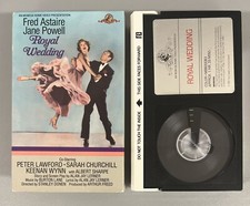 Royal Wedding Betamax Tape MGM/UA Home Video 1985 600083 Beta