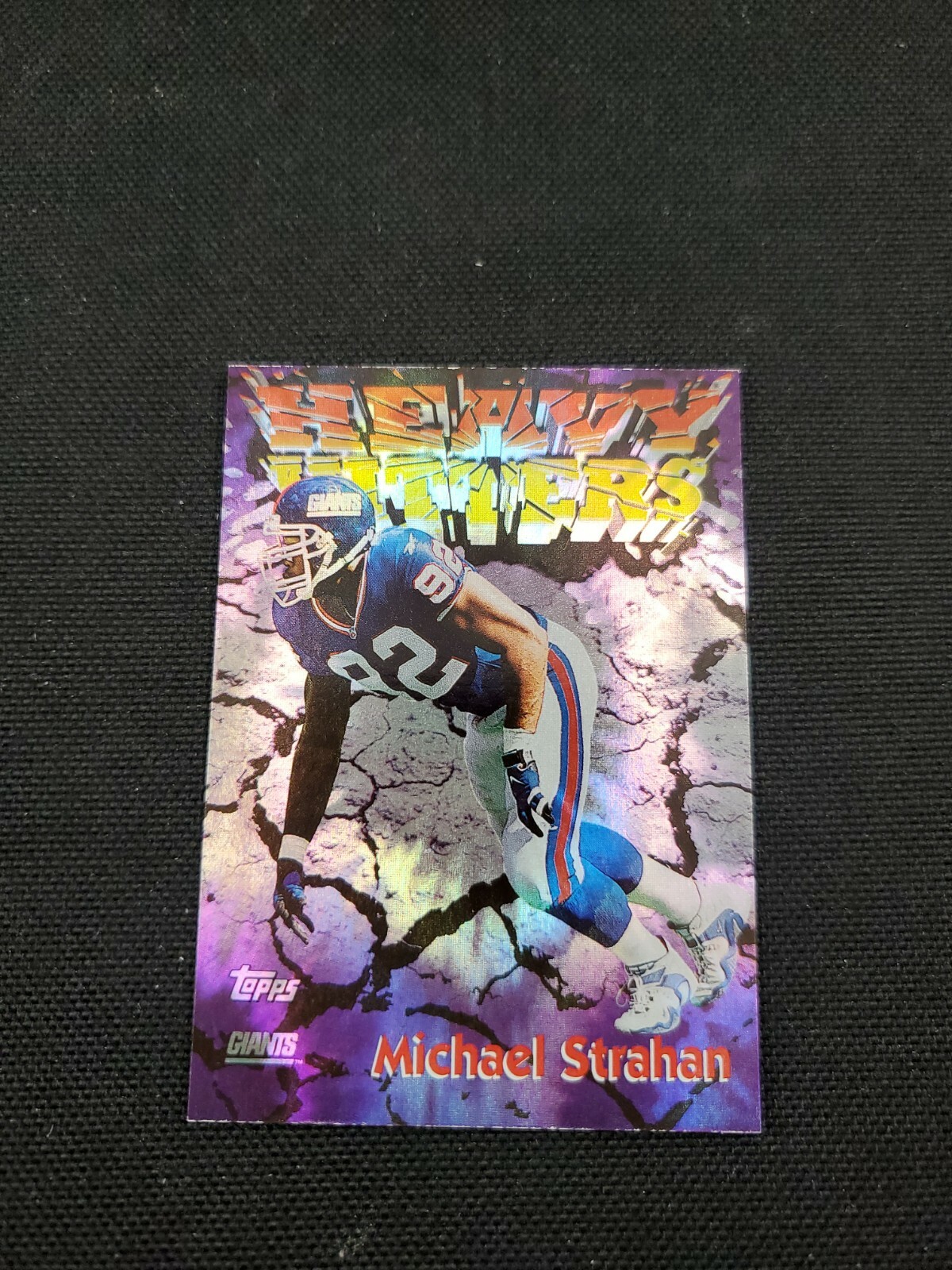 1998 Topps Chrome Football Season’s Best #20 Michael Strahan Refractor
