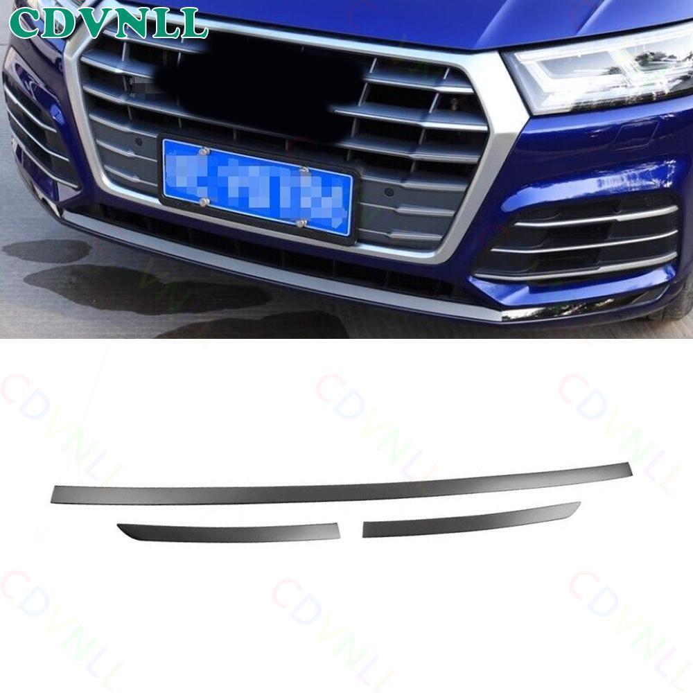 Audi Q5 SQ5 2018-2020 Black Steel Front Bumper Guard Protector