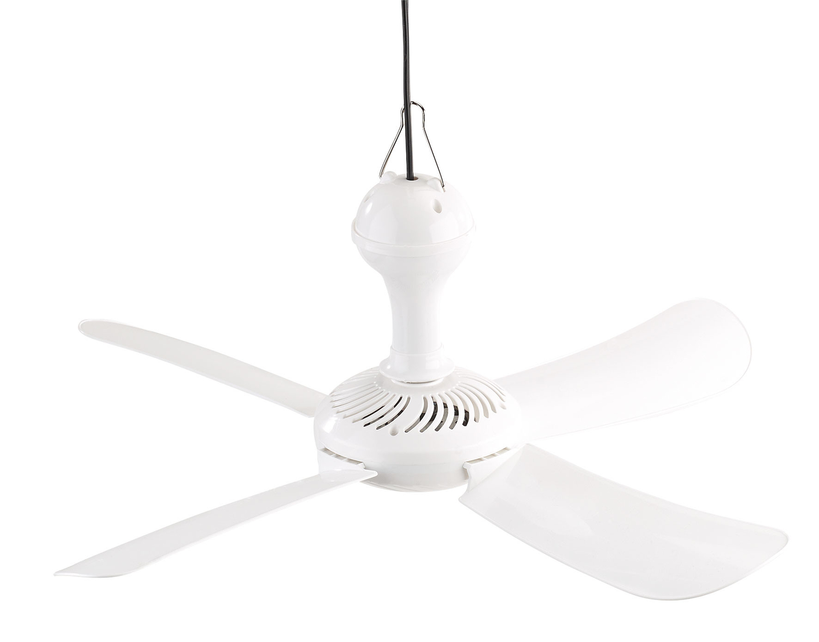 Ventilateur de plafond mobile suspendu Sichler VT-151.D 15W petit diamètre pour camping-car
