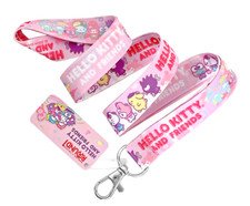 Limited Edition Round One Hello Kitty And Friends Sanrio Lanyard Neck Strap