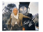 CHRISTOPHER LLOYD SIGNED 16X20 PHOTO BACK TO THE FUTURE AUTOGRAPH PSA DNA COA 3