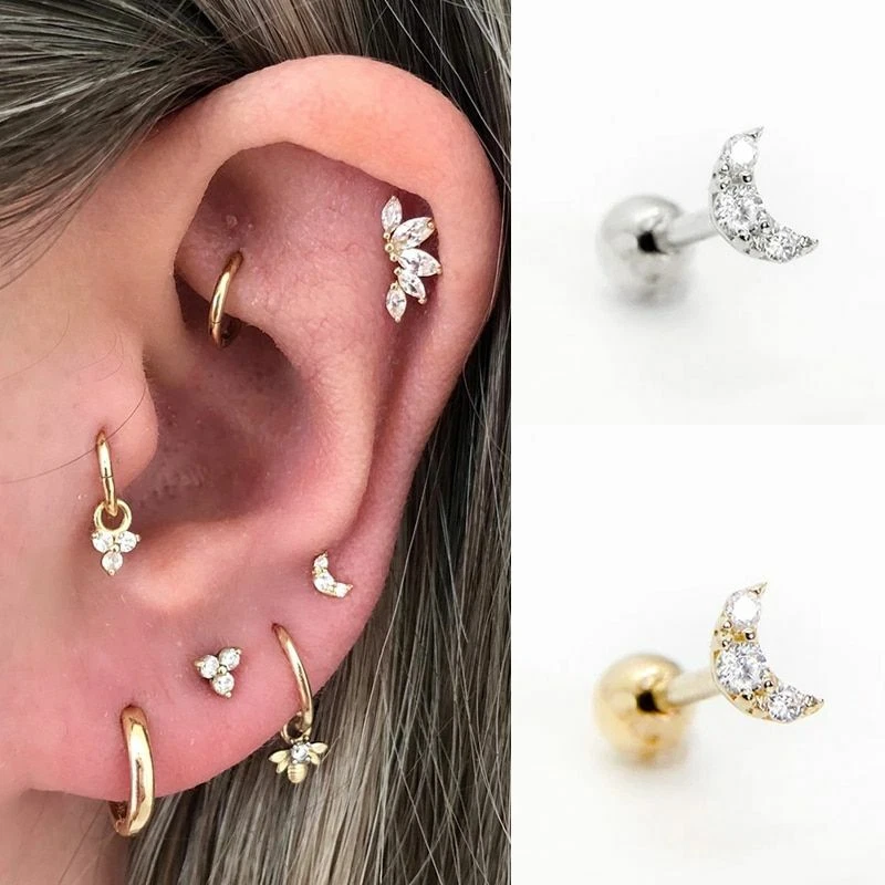 Jewel stud earrings online
