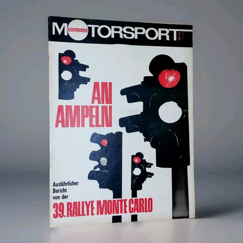 MOTORSPORT 4/1970* 39. Rallye Monte Carlo Asmus/Piehler Veranstaltungsplan Ford