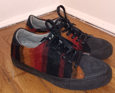 Modern Vintage Ombre Giada Wool Black Sneakers Women's 8.5