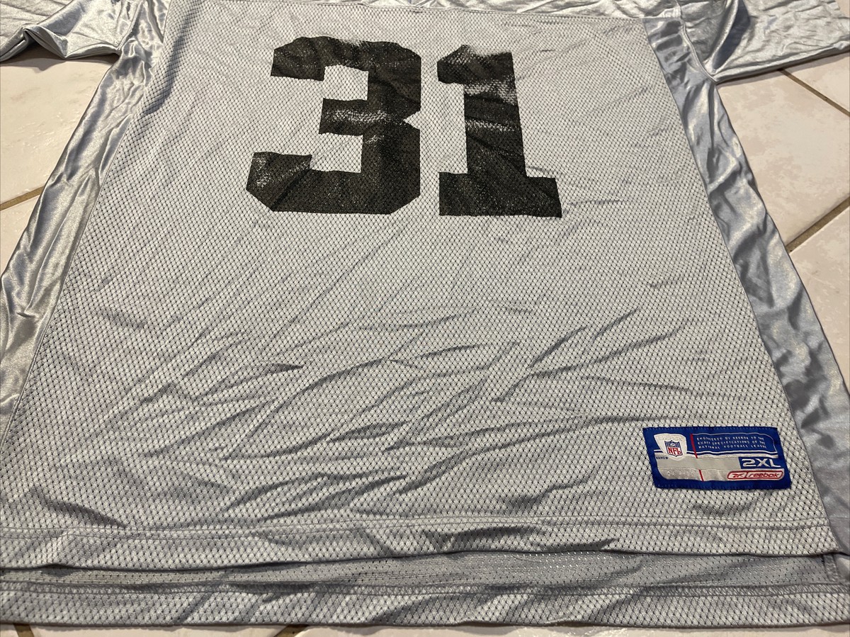 Rare Vintage REEBOK Oakland Raiders Philip Buchanon NFL