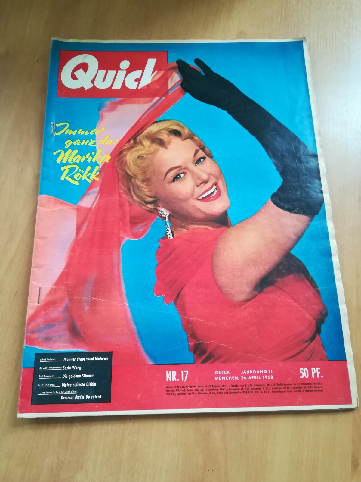 QUICK / Nr.17 / 1958 Zeitschrift / Illustrierte /Nostalgie eBay