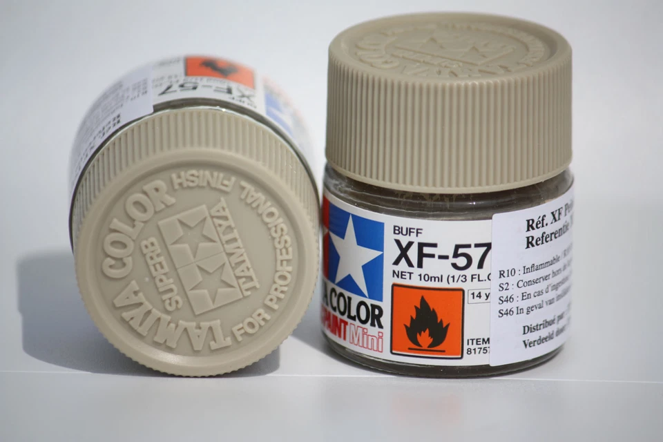 Tamiya Peinture Pot 10ml XF57 Buff