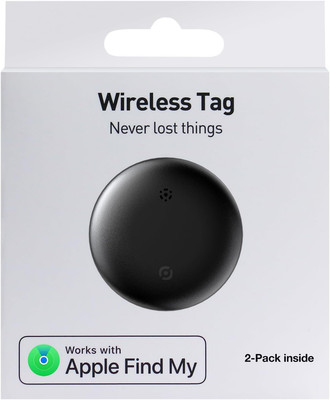 Air Tag-2 Pack: Smart Bluetooth Tracker, Item Finder Works with Apple Find My (i