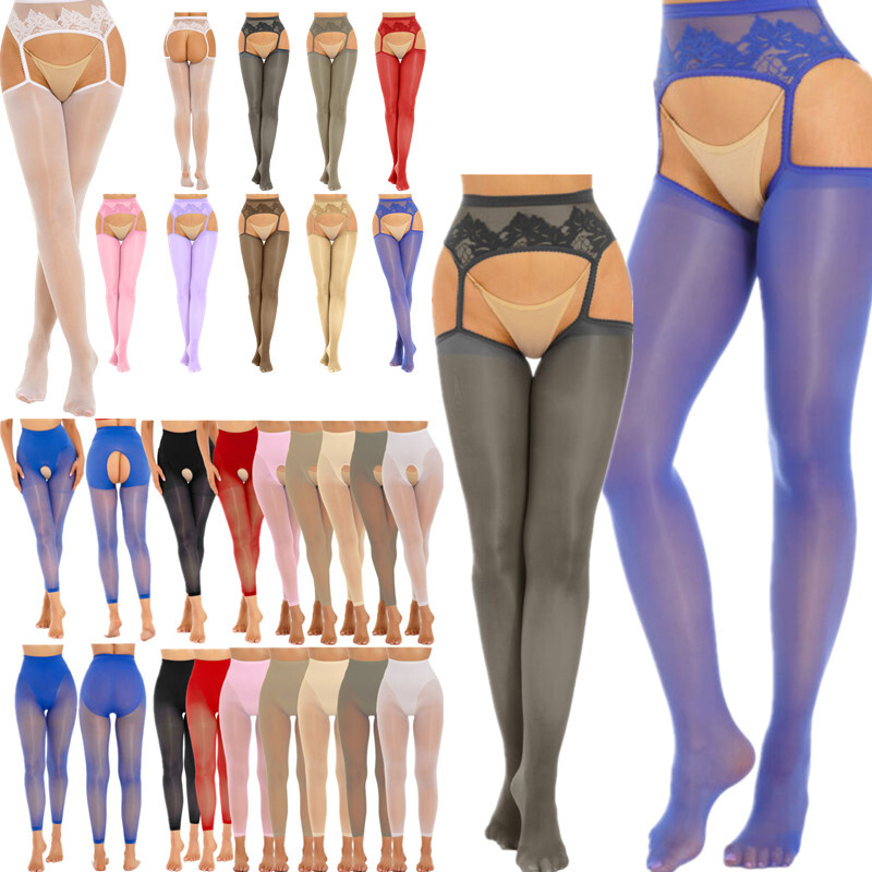 Women's Mesh See Through Hollow Out Pantyhose Tight Sexy Pants Stocking Lingerie