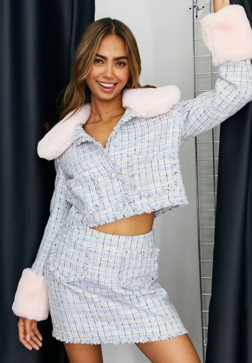 Miss Selfridge Jacket Size 12 Skirt Size 10 UK