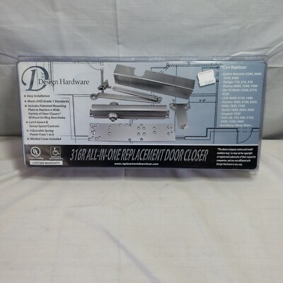 Design Hardware 316R All-In-One Door Closer