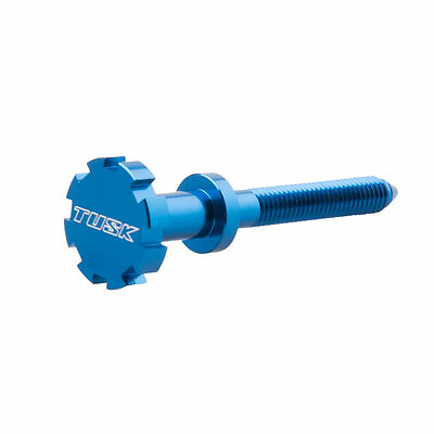 Tusk Idle Adjustment Screw Blue - Fits: Kawasaki KX100 1998-2009