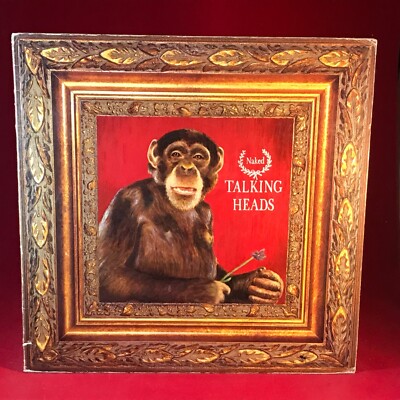 TALKING HEADS Naked 1988 USA vinyl LP blind Johnny Marr original Totally Nude