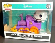 RARE Jack Skellington in Engine 07 NBX FUNKO POP VINYL NEW IN MINT BOX