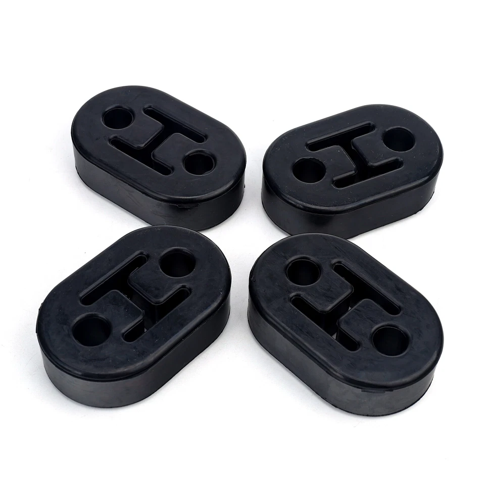 4PCS Rubber Exhaust Hangers Adjustable Muffler Universal For Most Auto Cars - Изображение 2 из 4