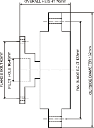 DAYCO FAN CLUTCH for TOYOTA HIACE 09/98-02/05 2.4 4CYL 16V SOHC MPFI RZH103 2RZE - Picture 3 of 3