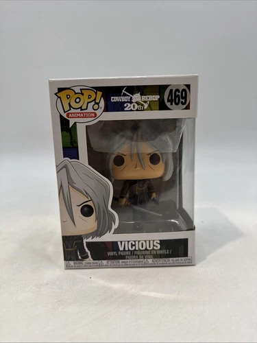 Funko Pop Animation Cowboy Bebop Vicious 469  - Brand New