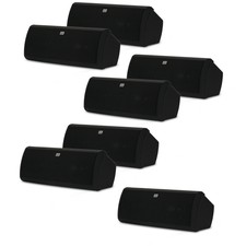 Acoustic Audio Aa40cb Indoor 3 Way Speakers 3500w Black 7 Speaker Set Aa40cb-7s