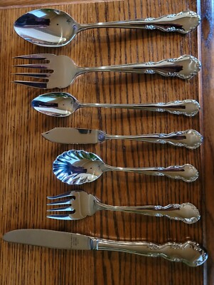 REED & BARTON 18/8 Stainless Silverware - DICKENSON - Excellent Condition