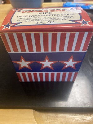 AVON Vintage Tobacco Pipe Wild Country After Shave 3oz Full In Box