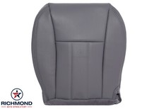 For 1997 1998 Jeep Cherokee - Driver Bottom Replacement Leather Seat Cover Gray