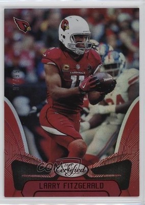 2018 Certified Mirror Red 97/99 Larry Fitzgerald #26 HOF 4hj