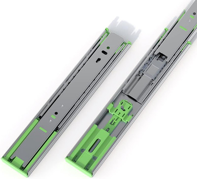 1 Pairs 10 Inch Heavy Duty Soft Close Drawer Slides, 150 Lb Load Capacity Full E