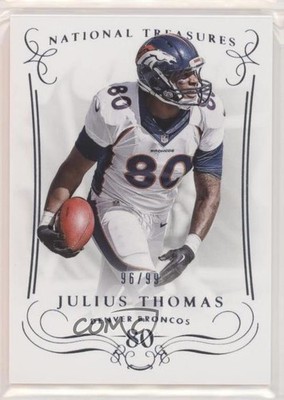 2014 Panini National Treasures 96/99 Julius Thomas #1 z0q