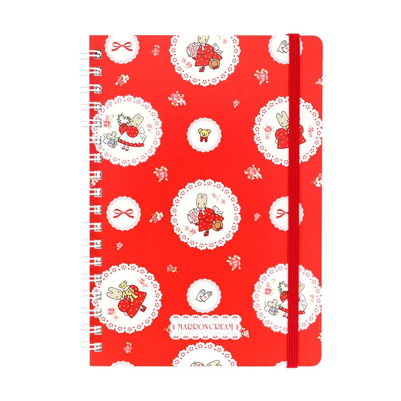 【Sanrio】 Marron Cream B6 Ring Notebook ( Retro )