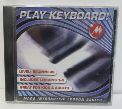 Play Keyboard! Mars Interactive Lesson Series PC MAC CD learn beginner music NEW