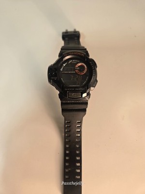 Casio Watch Mens G Shock Twin Sensor Digital Altimeter Barometer 20BAR Black