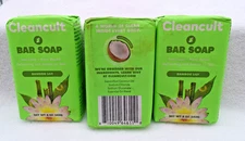 3 pk Cleancult Bamboo Lily Non toxic Plant Based Gentle Bar Soap