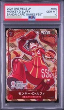 Monkey.D.Luffy [Games Fest 24-25] P-080 Prices | One Piece