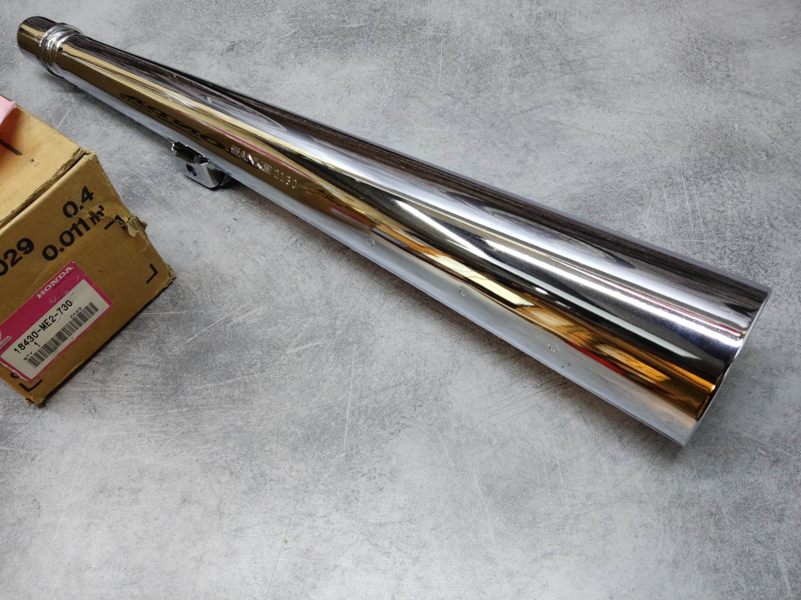 Silencieux gauche HONDA GL650 pot de rechange pour révision GL700