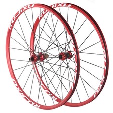 Set ruote mountain bike 26/27,5/29 pollici mozzo in fibra di carbonio con freno a disco clincher