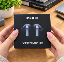 Samsung Galaxy Buds4 Pro Wireless Earbuds Bluetooth Black HiFi NEW Sealed