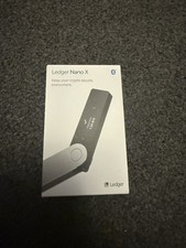 Ledger Nano x Crypto Hardware Wallet brand new not sealed  