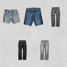 Levi's Mens 5 Piece Outfit Bundle Size M Jeans + Shorts