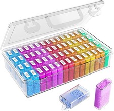64Diamond painting storage for Diamond Art Kits for Adults, Portable Storage Org