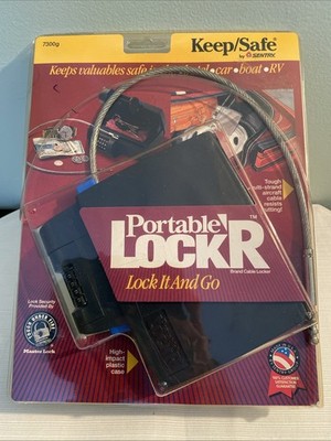 Portable Locker keep/safe lock and go by sentry great for travel  New in Package