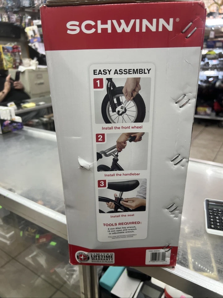 Schwinn Duet 12" Girls Bike w/ Training Wheels Teal Blue  Toddler Beginner Bike - Image 2 of 4